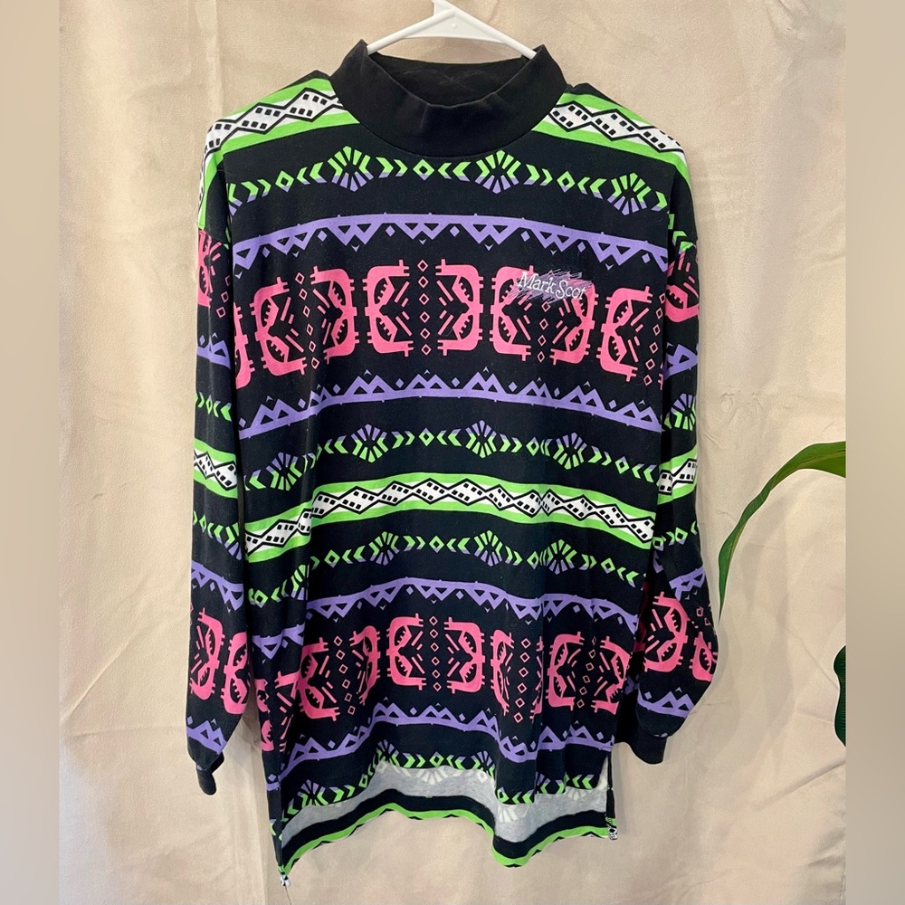 Vintage Mark Scot Long Sleeve Shirt M